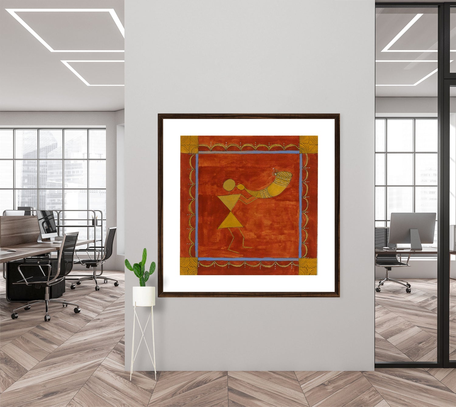 Warli Art Collection - Handcrafted Folk Art Prints Decor - ZenS Art