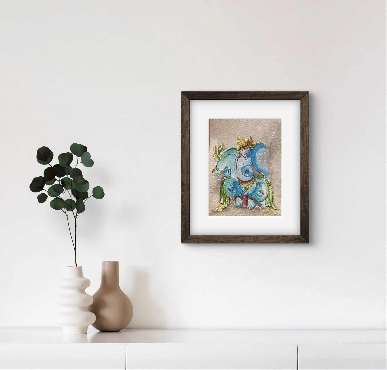 Ganesha Paintings Fine Art Prints Collection - ZenS Art