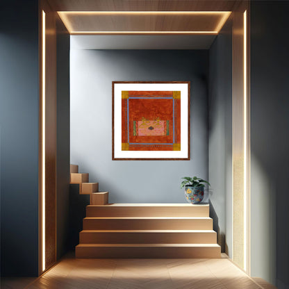 Ethnic Warli Folk Wall Art - I - Traditional Indian Print - ZenS Art