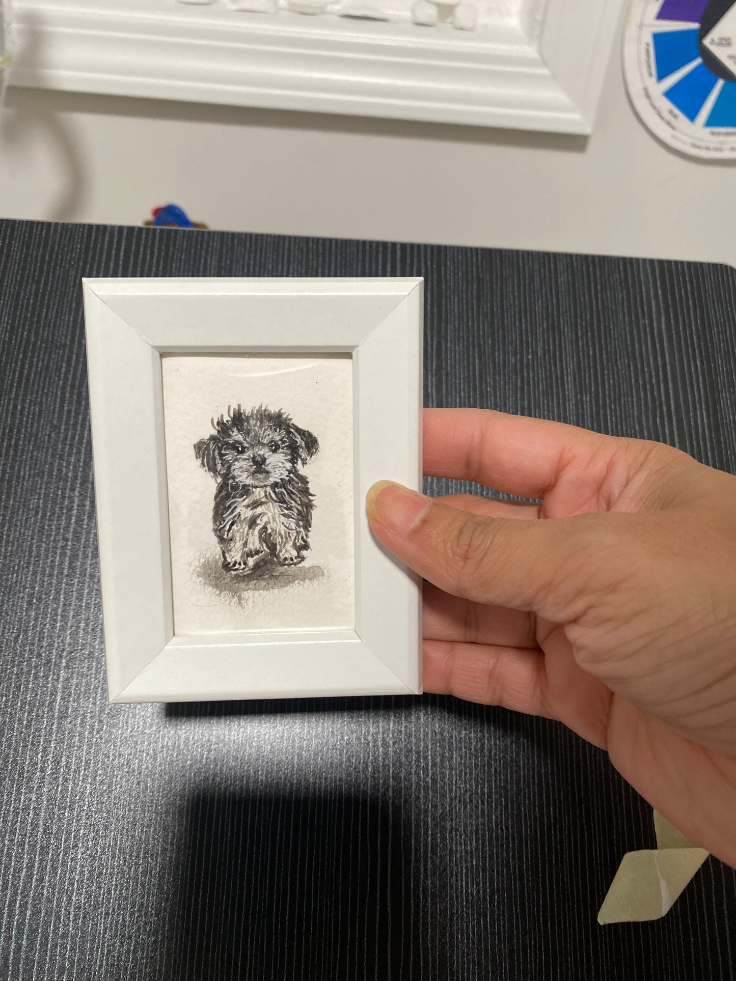 Little Puppy Watercolor Print | Printable Dog Wall Art | Instant Digital Download