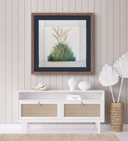 Tall Grass Wall Art - Contemporary Minimalist Decor | Modern Nature Art Print