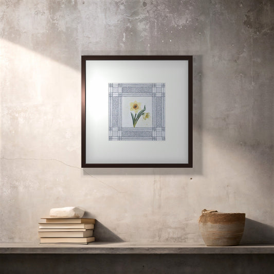 March Birth Flower Art Print - Botanical Home Decor Wall Art | ZenS Art