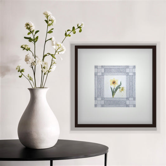 March Birth Flower Art Print - Botanical Home Decor Wall Art | ZenS Art